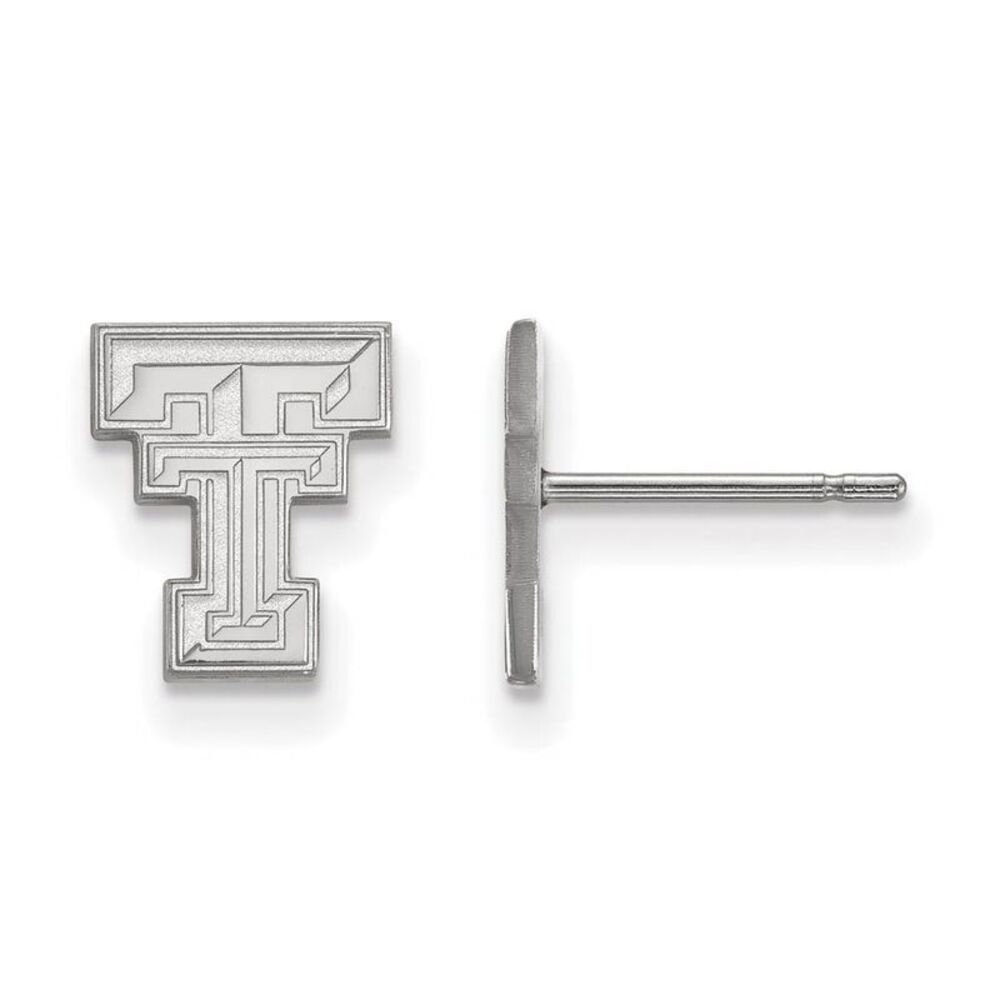 Sterling Silver Texas Tech University XS (Tiny) Post Earrings